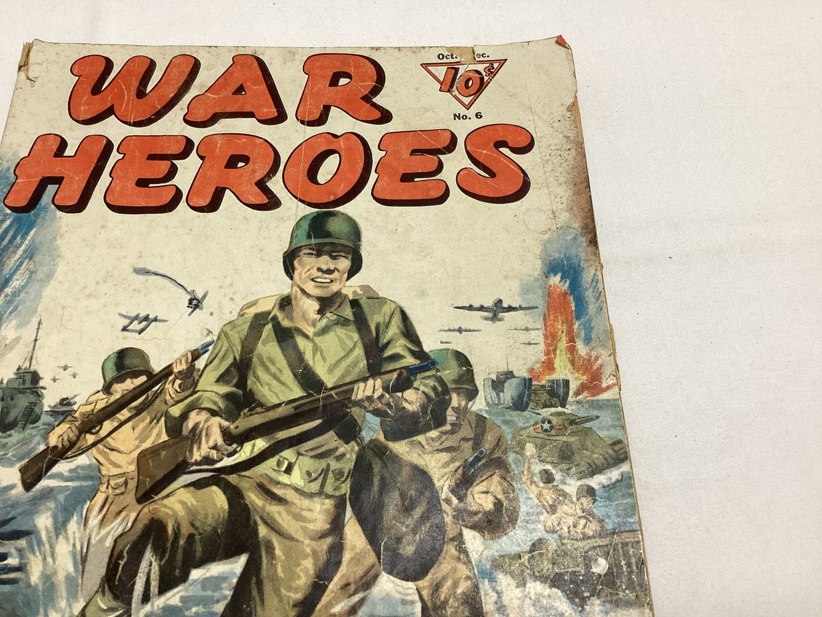 War Heroes 6 Dell Comic Book - 3