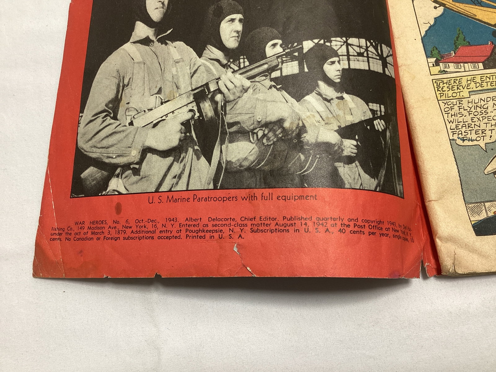 War Heroes 6 Dell Comic Book - 7