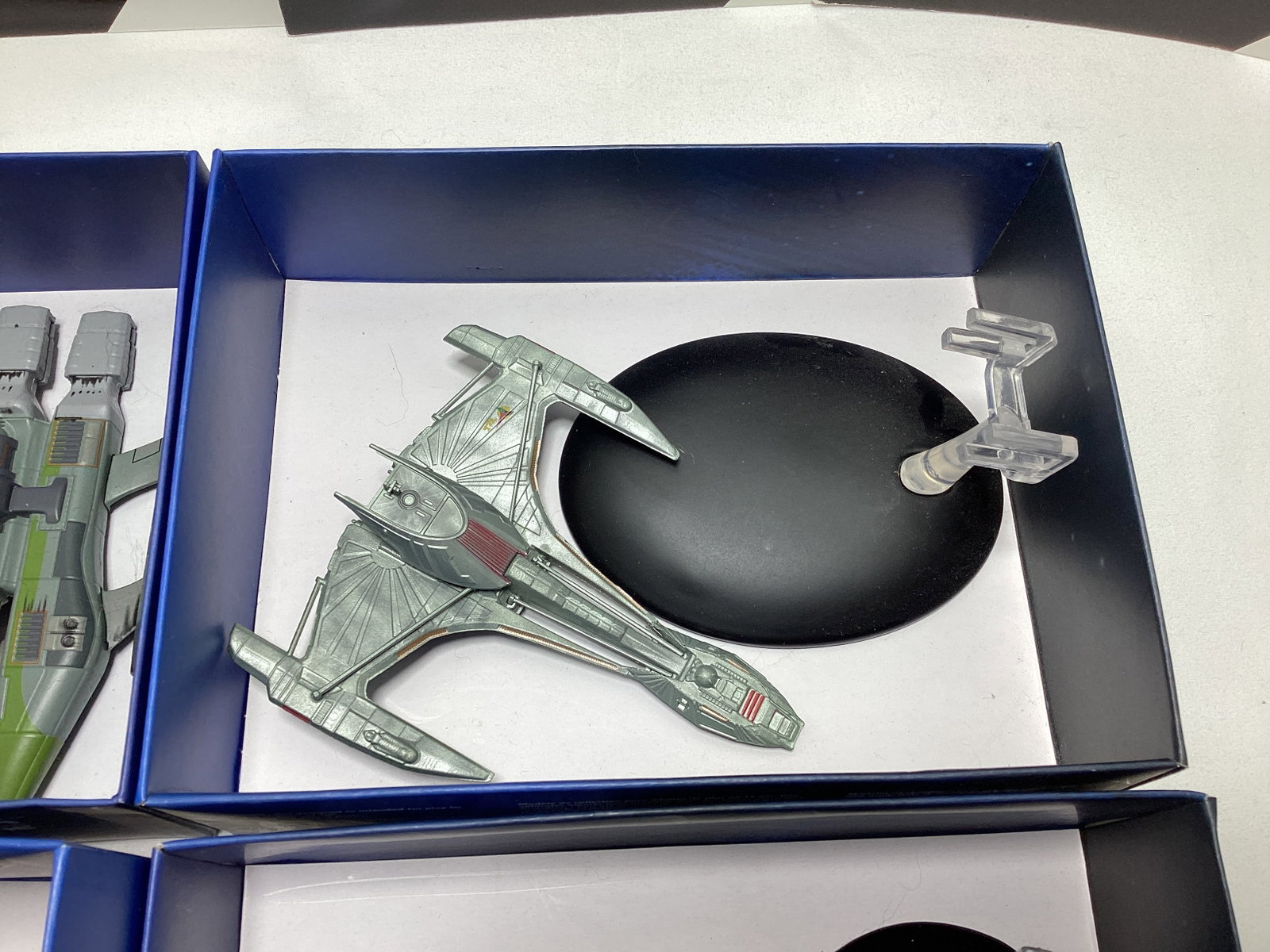 Four Eaglemoss Star Trek Diecast Starships with Magazines - 7