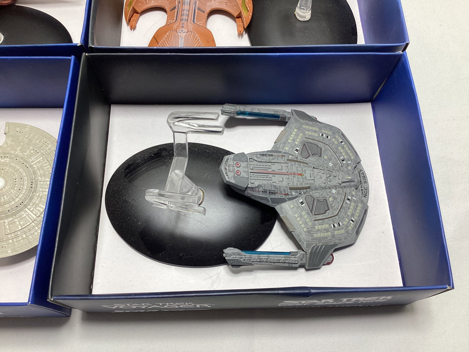 Four Eaglemoss Star Trek Diecast Starships - 2