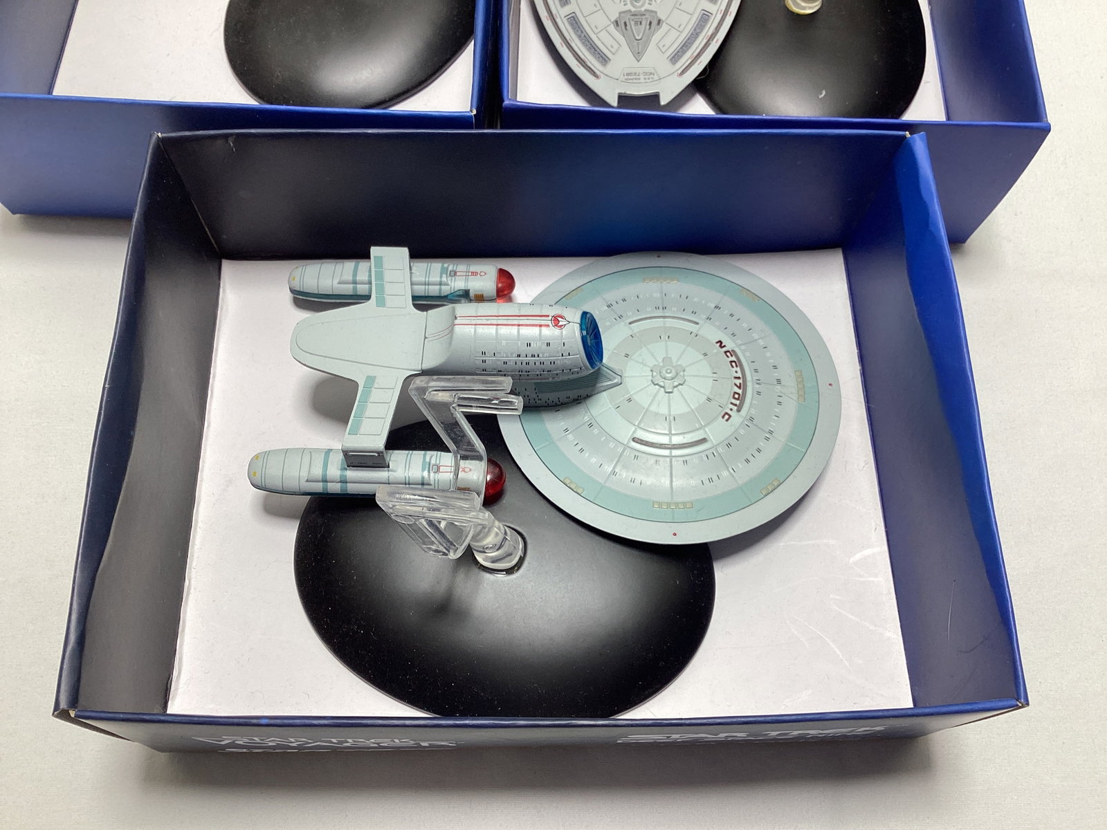 Three Eaglemoss Star Trek Diecast Starships - 2
