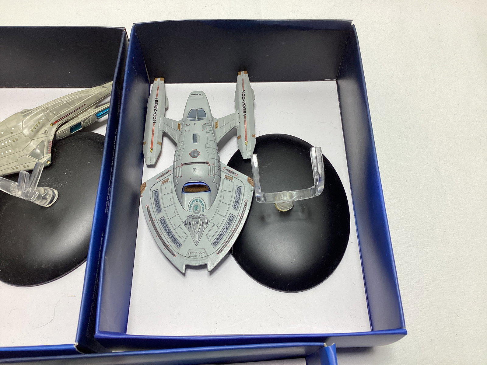 Three Eaglemoss Star Trek Diecast Starships - 3