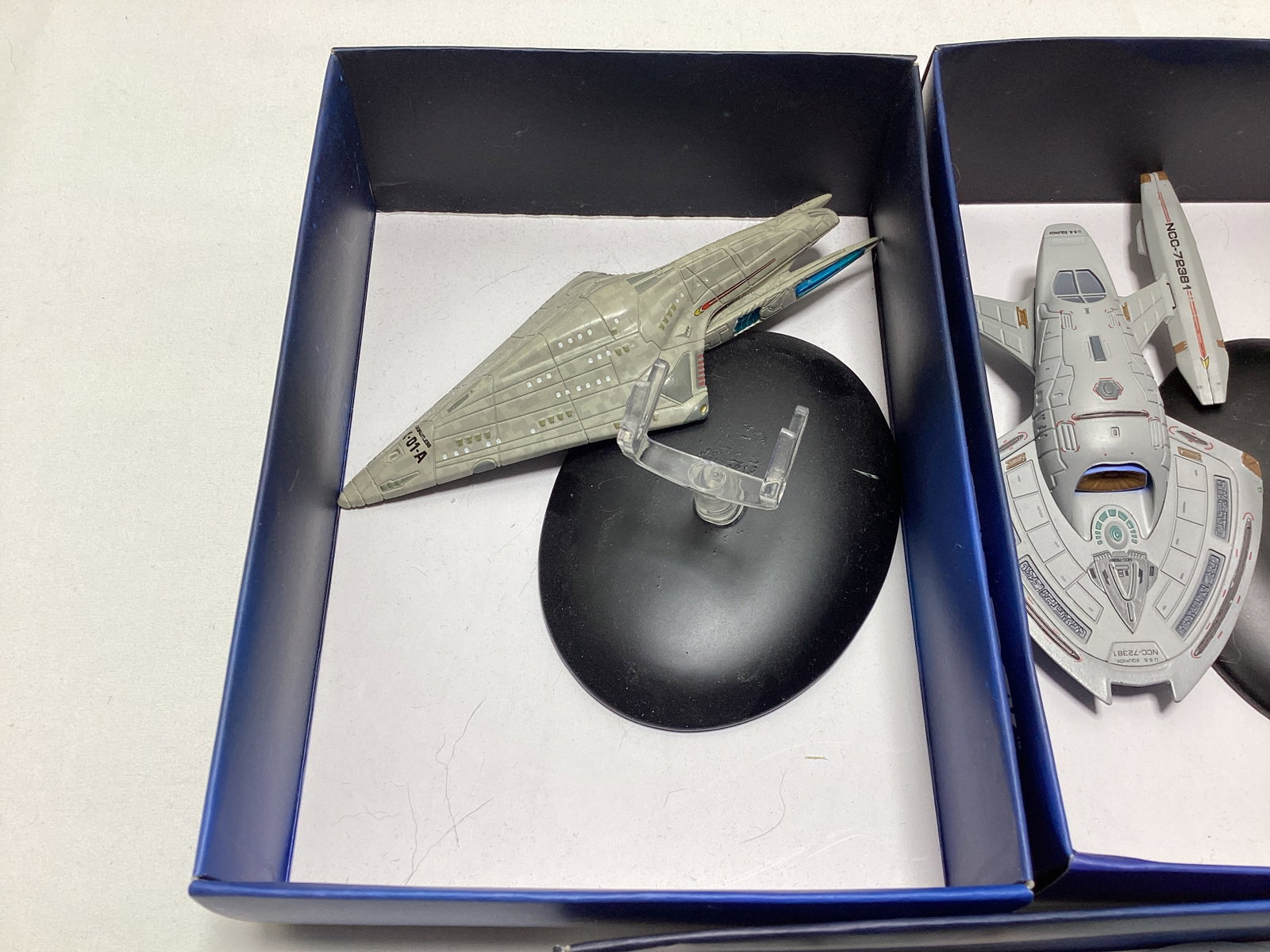Three Eaglemoss Star Trek Diecast Starships - 4