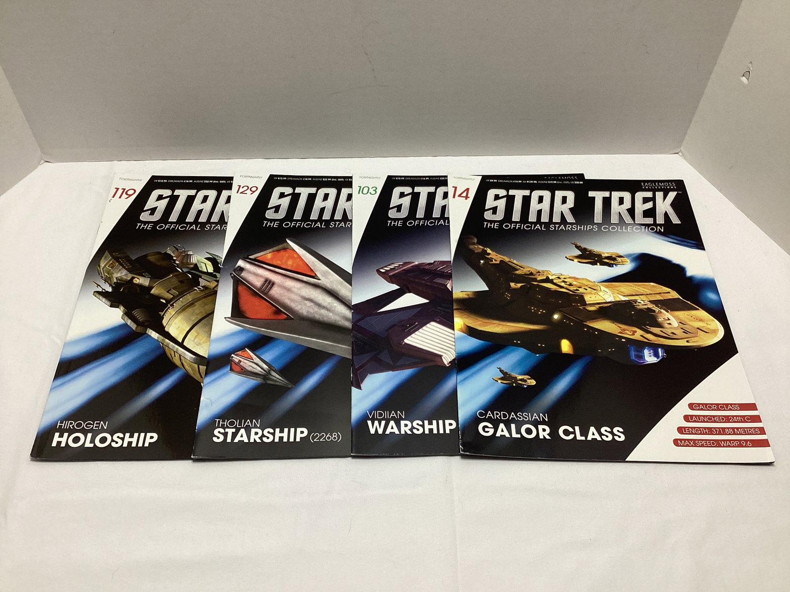 Eaglemoss Star Trek Diecast Starship Magazines - 2