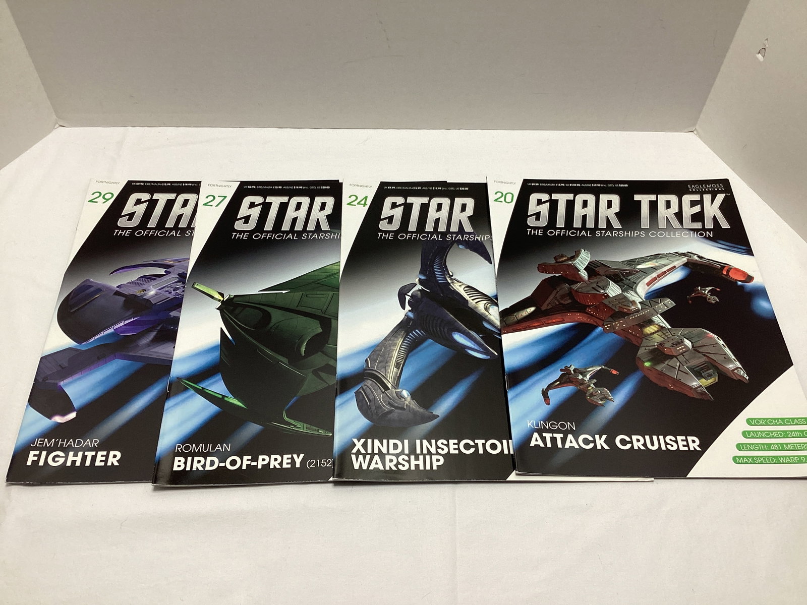 Eaglemoss Star Trek Diecast Starship Magazines - 3