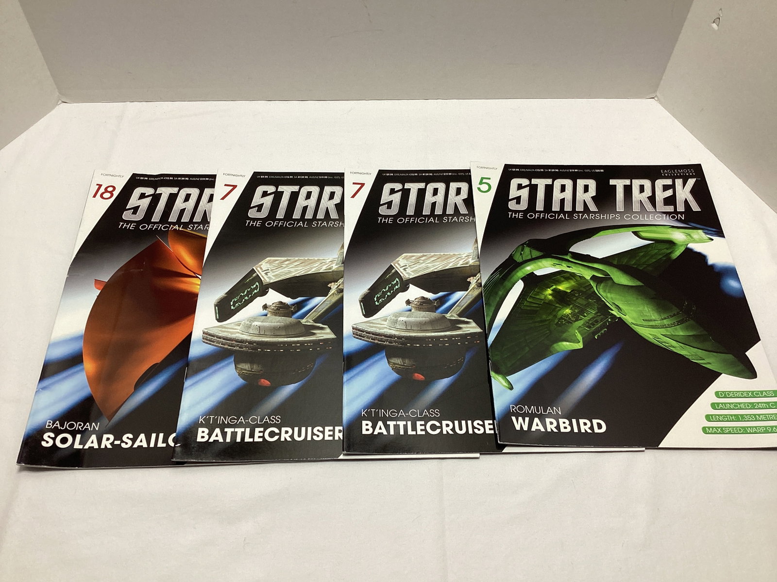 Eaglemoss Star Trek Diecast Starship Magazines - 4