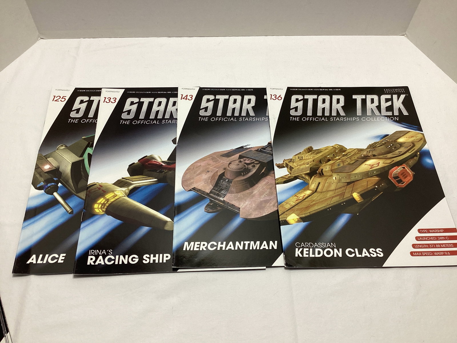 Eaglemoss Star Trek Diecast Starship Magazines - 5