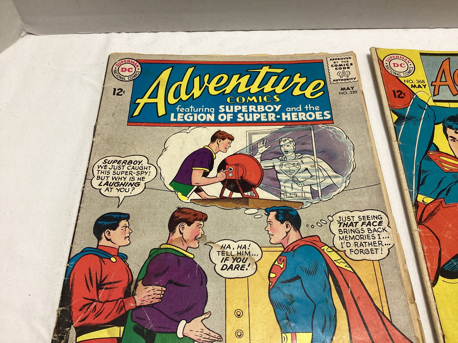 Adventure Comics 320 and 368 DC Superboy Comic Books - 2