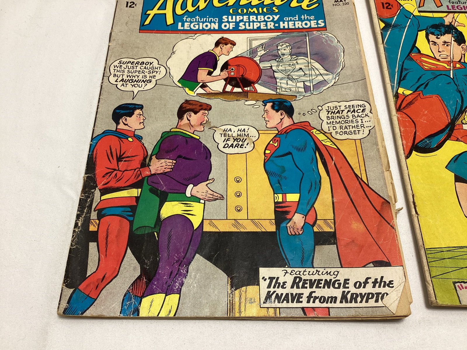Adventure Comics 320 and 368 DC Superboy Comic Books - 3