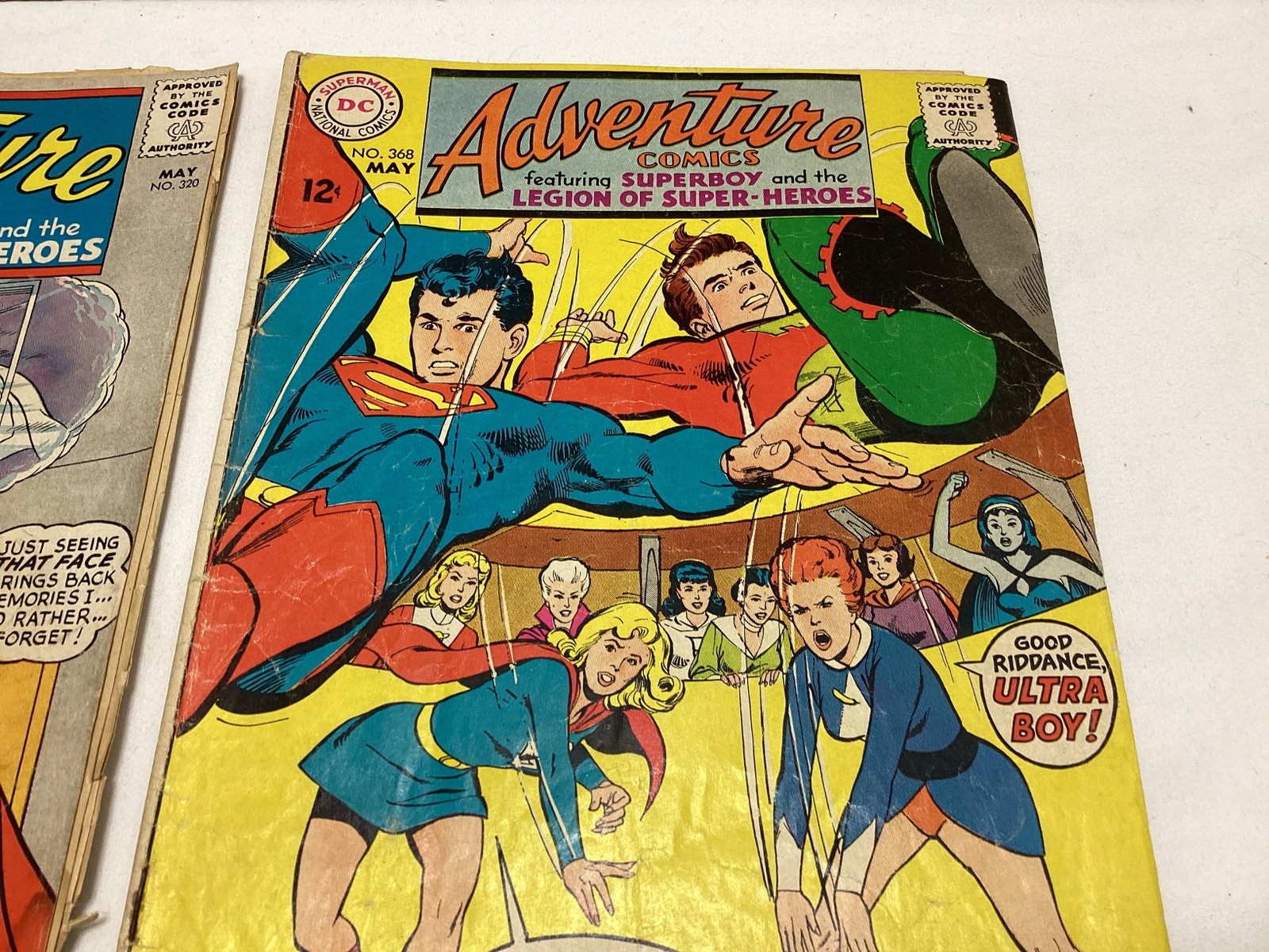 Adventure Comics 320 and 368 DC Superboy Comic Books - 4