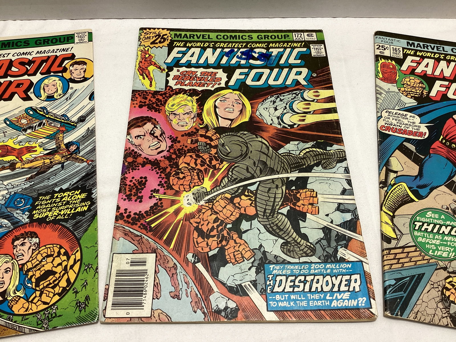 Three Fantastic Four Marvel Comic Books - 3