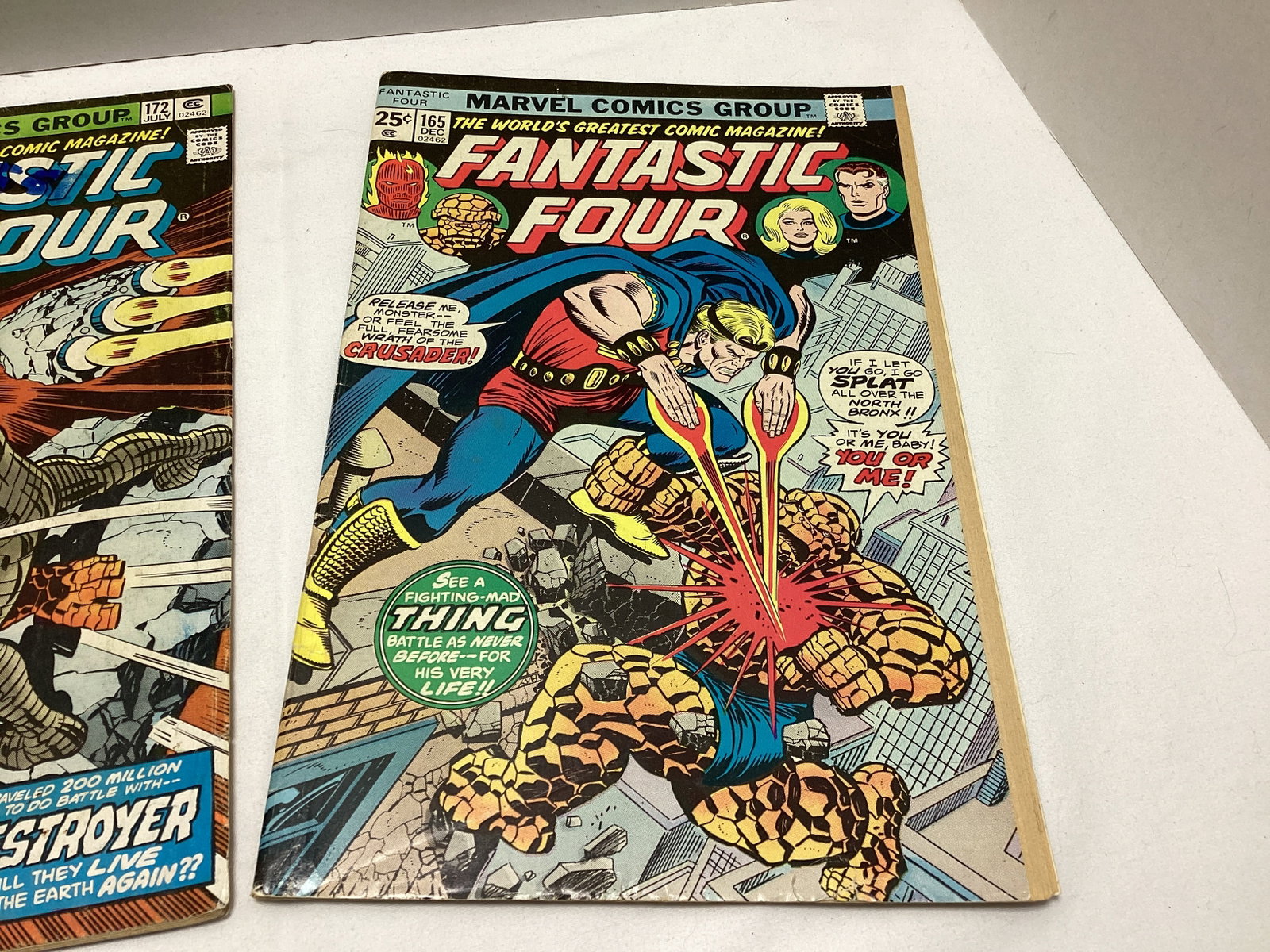 Three Fantastic Four Marvel Comic Books - 4