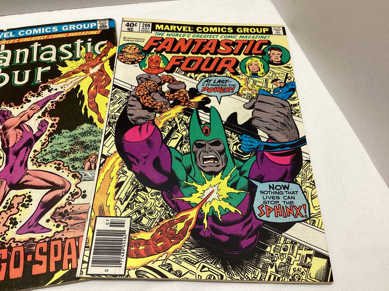 Four Fantastic Four Marvel Comic Books - 2