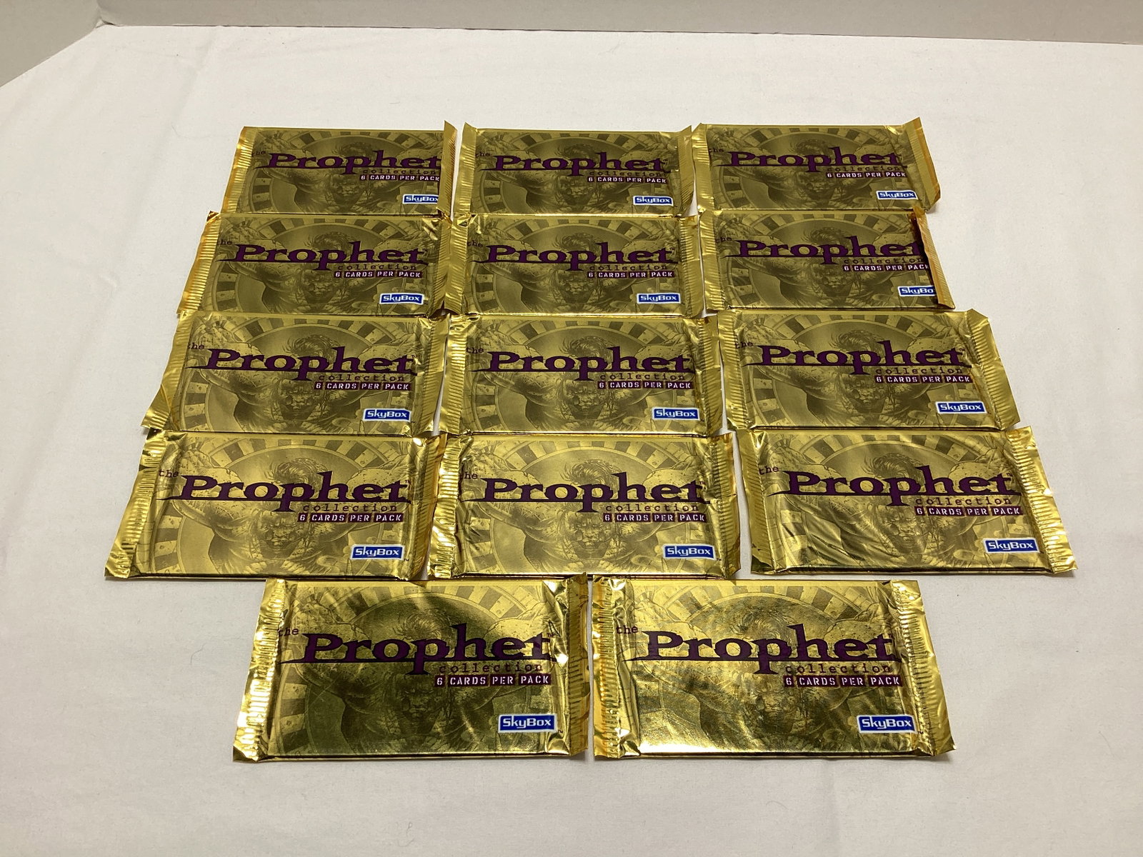 14 Sealed Skybox The Prophet Collection Trading Card Packs: .