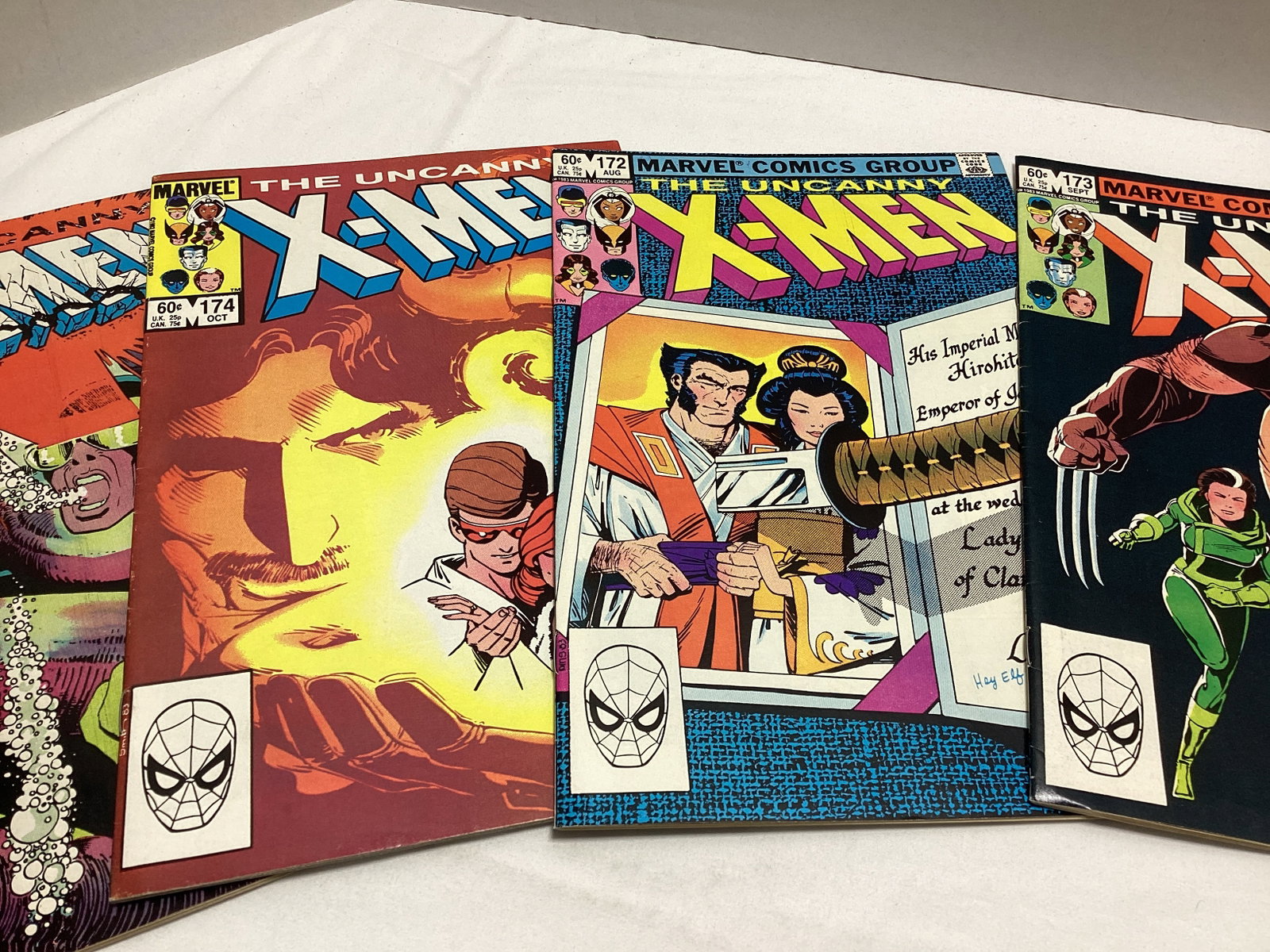 Five Uncanny X-Men Marvel Comic Books - 3