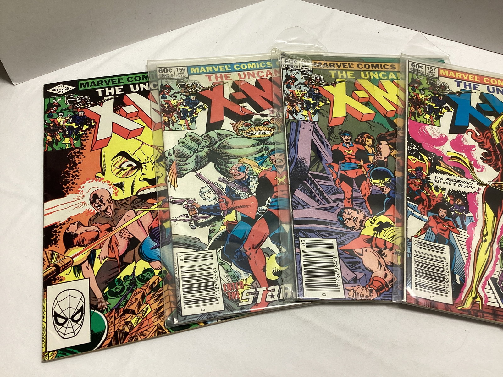 Six Uncanny X-Men Marvel Comic Books - 3