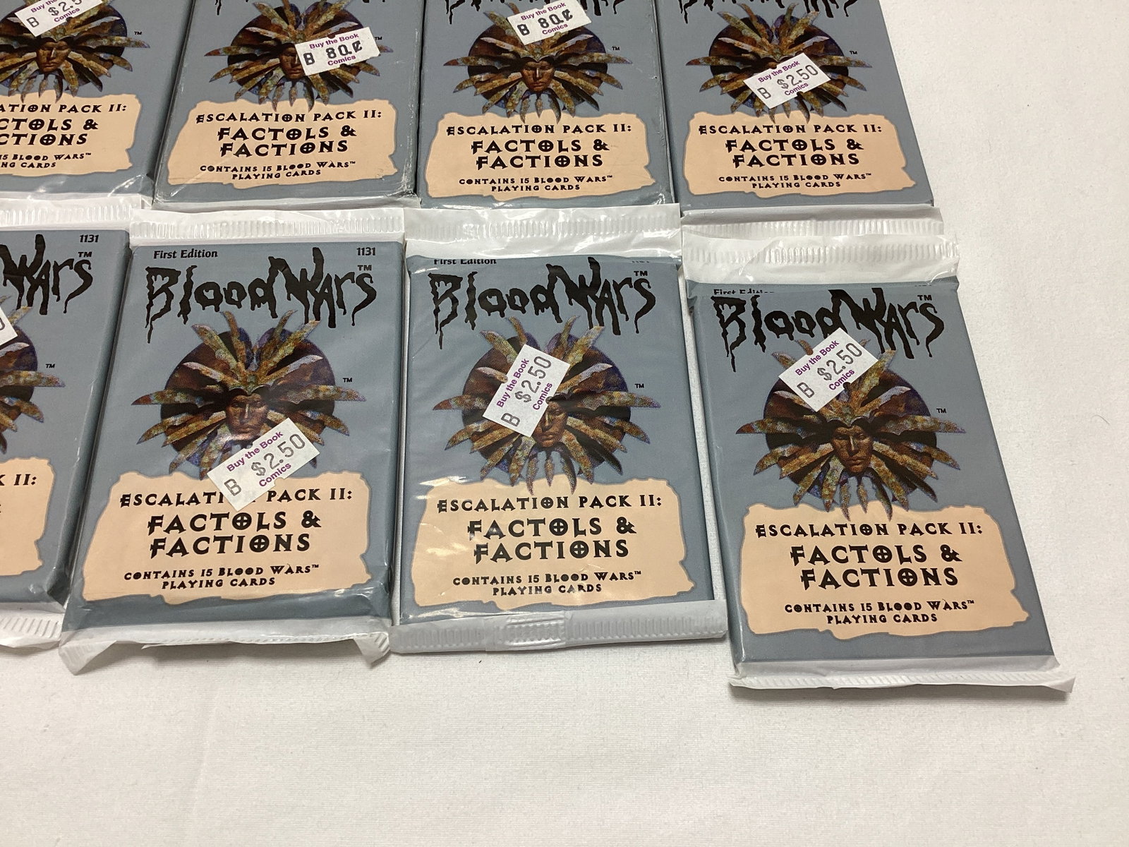 12 Sealed Blood Wars Trading Card Packs - 2