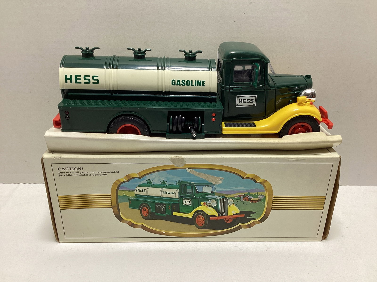 The First Hess Truck Battery Operated Truck: .