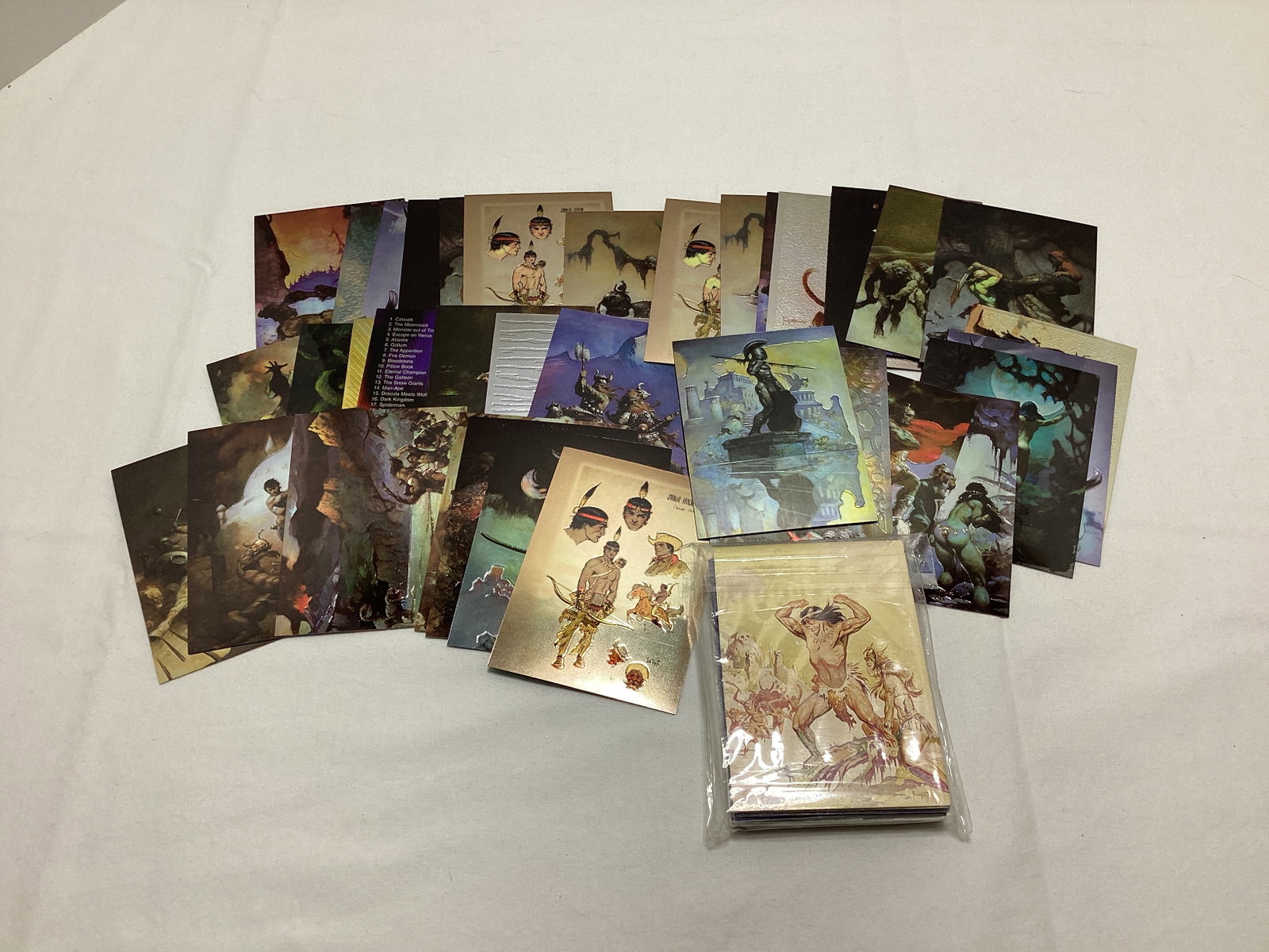 Best of Frazetta Trading Cards: .