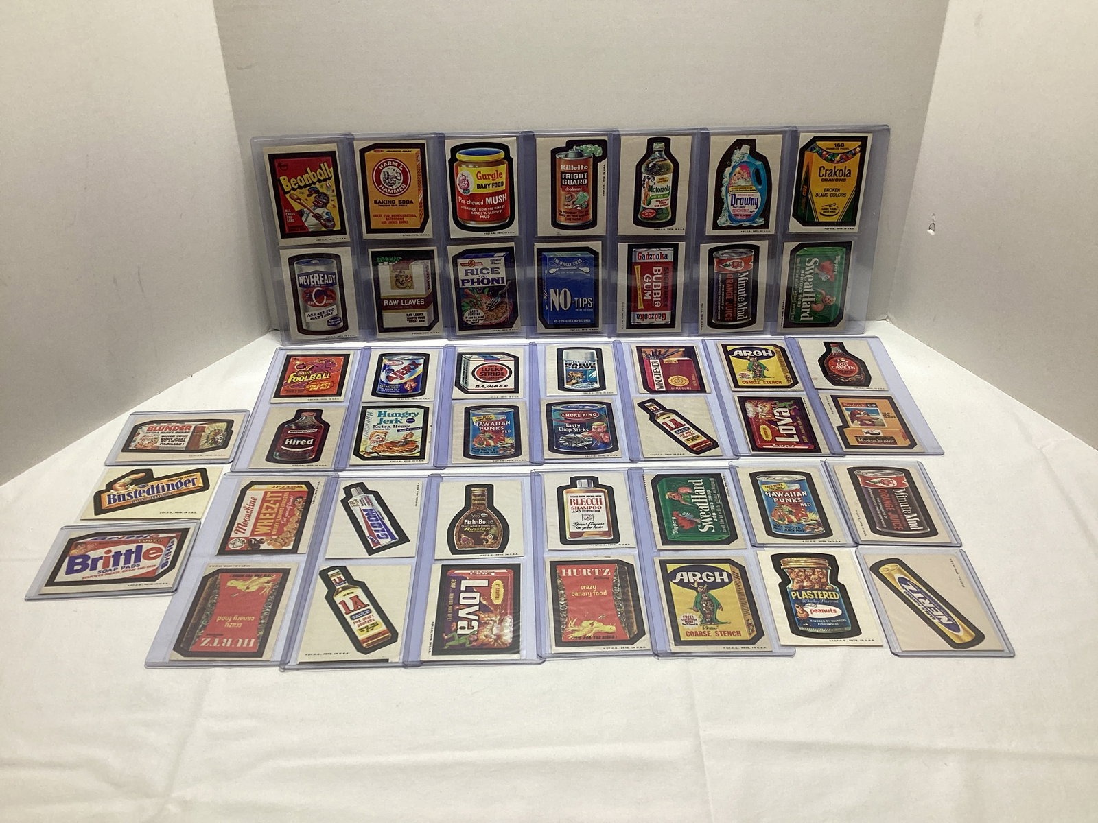 Topps Wacky Packages Sticker Trading Cards: .