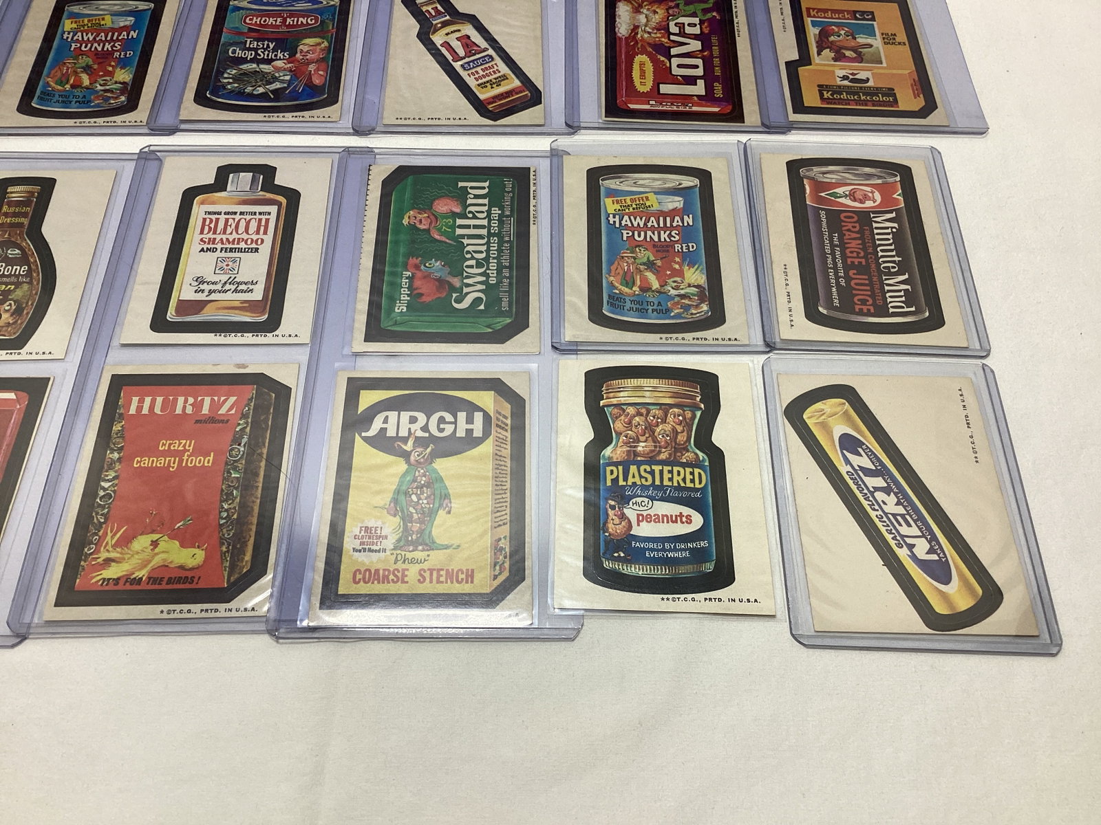 Topps Wacky Packages Sticker Trading Cards - 6