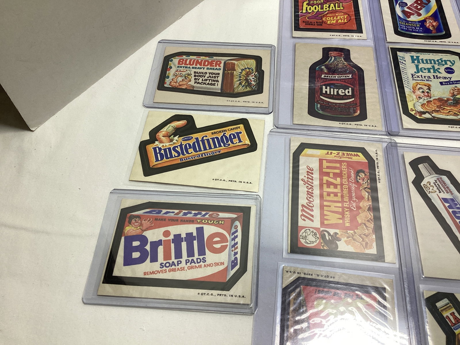Topps Wacky Packages Sticker Trading Cards - 8