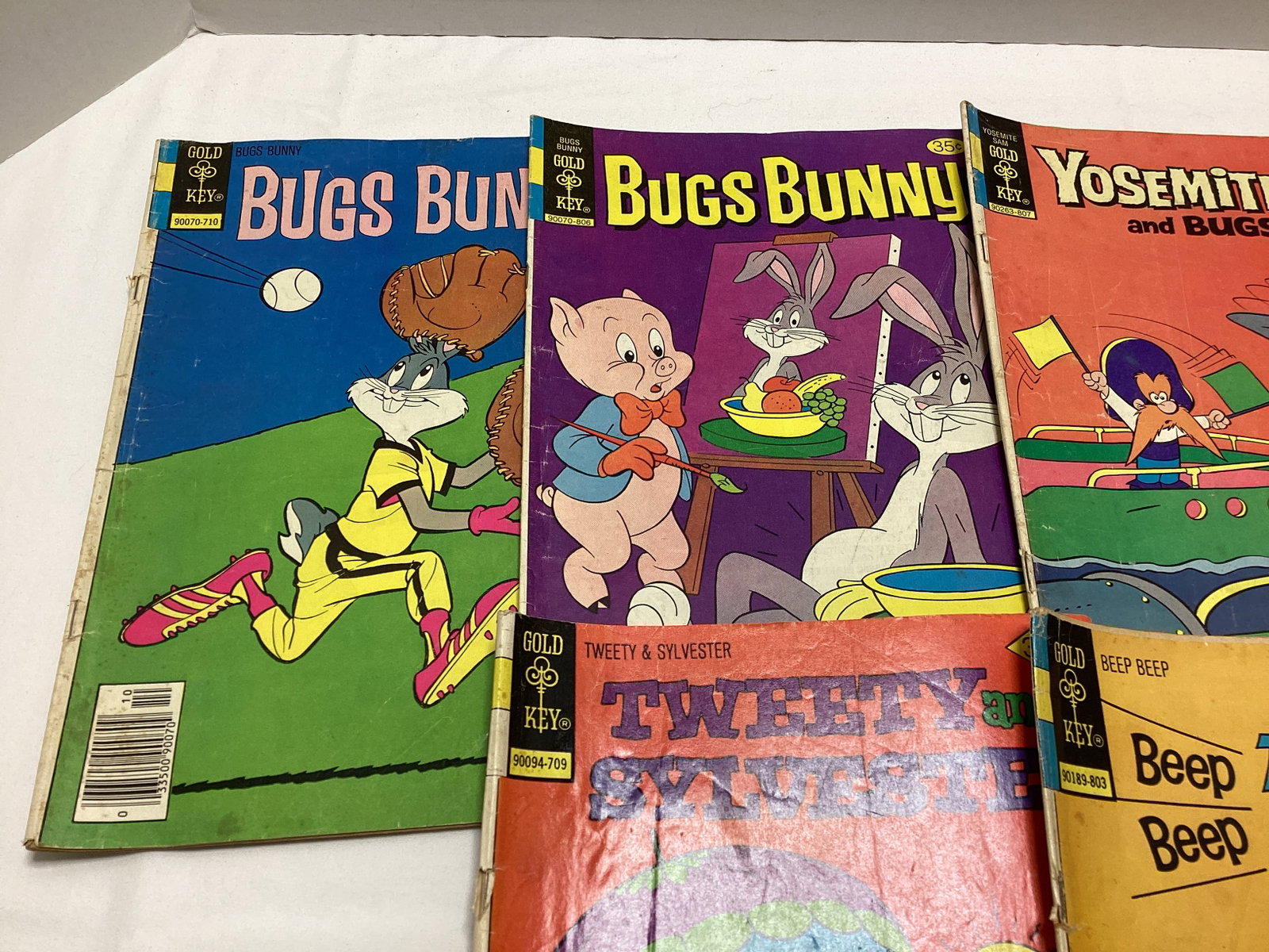Six Looney Tunes Gold Key Comic Books - 4
