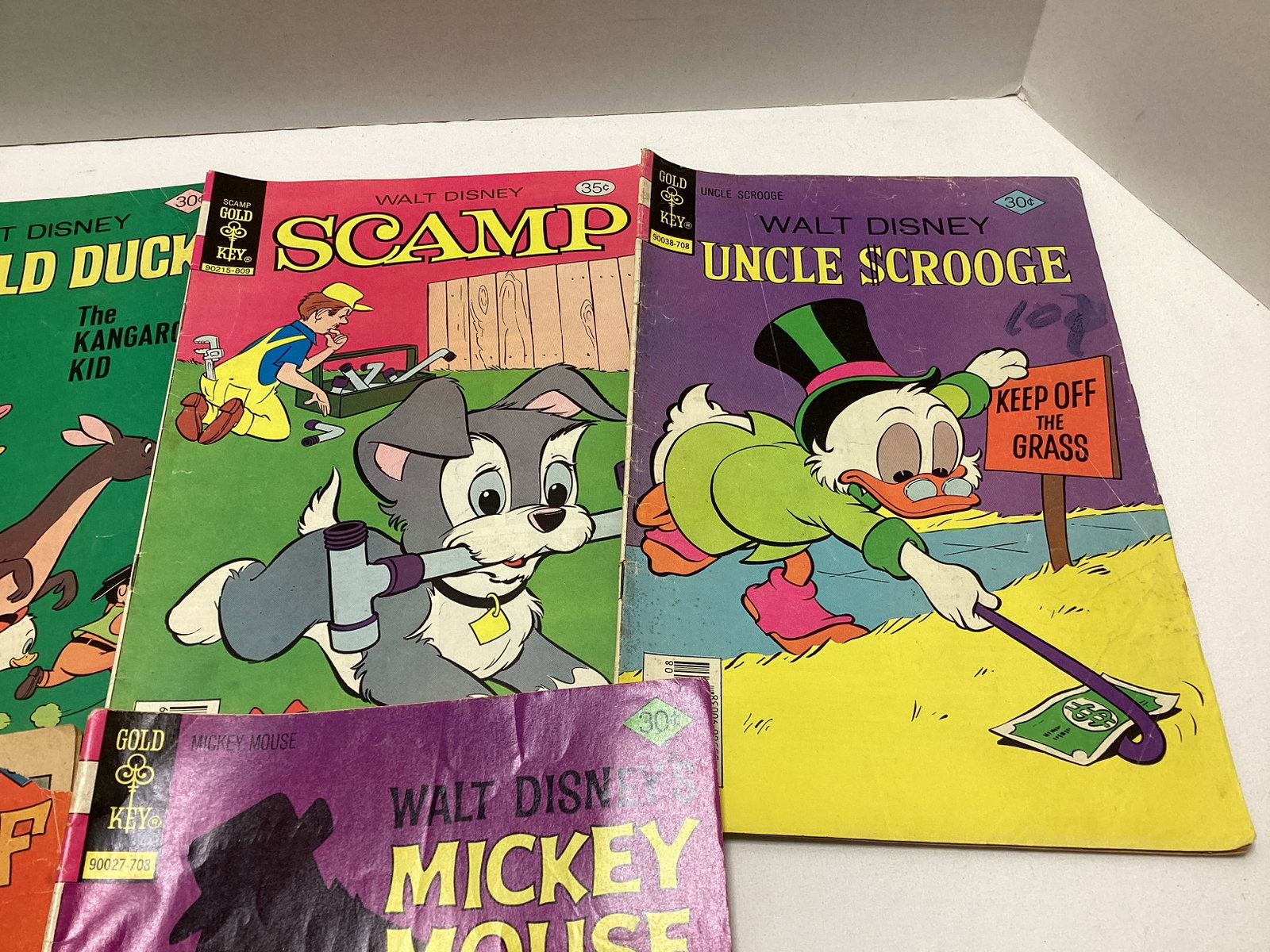 Six Walt Disney Gold Key Comic Books - 3