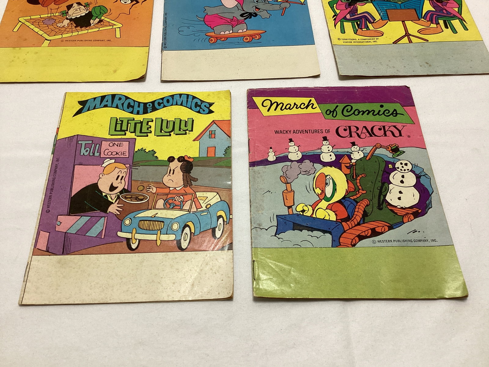 Five March of Comics Comic Books - 2