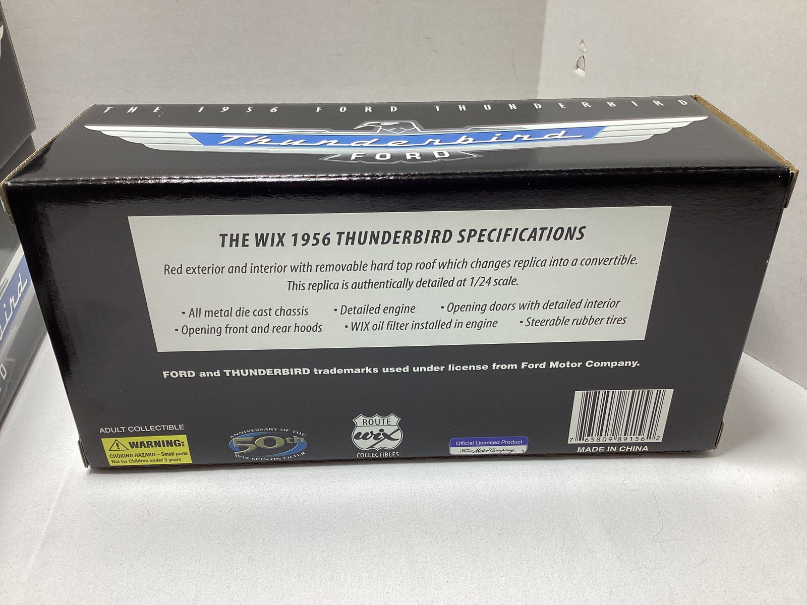 Six Wix 1956 Ford Thunderbird Diecast Banks - 5