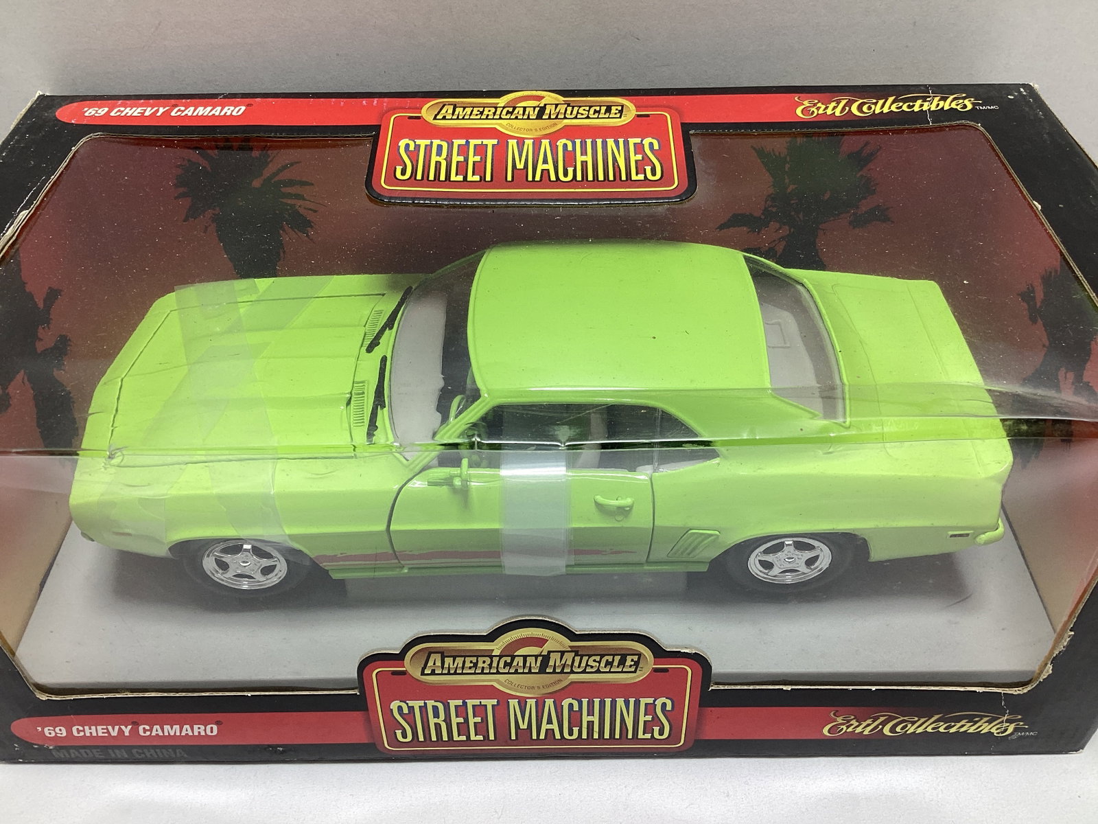 ERTL American Muscle Street Machines 1969 Chevrolet Camaro Diecast - 2