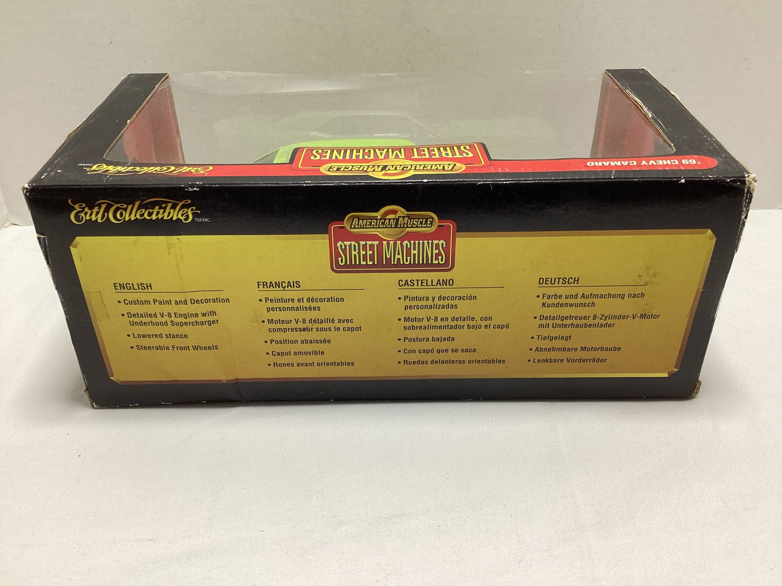 ERTL American Muscle Street Machines 1969 Chevrolet Camaro Diecast - 3