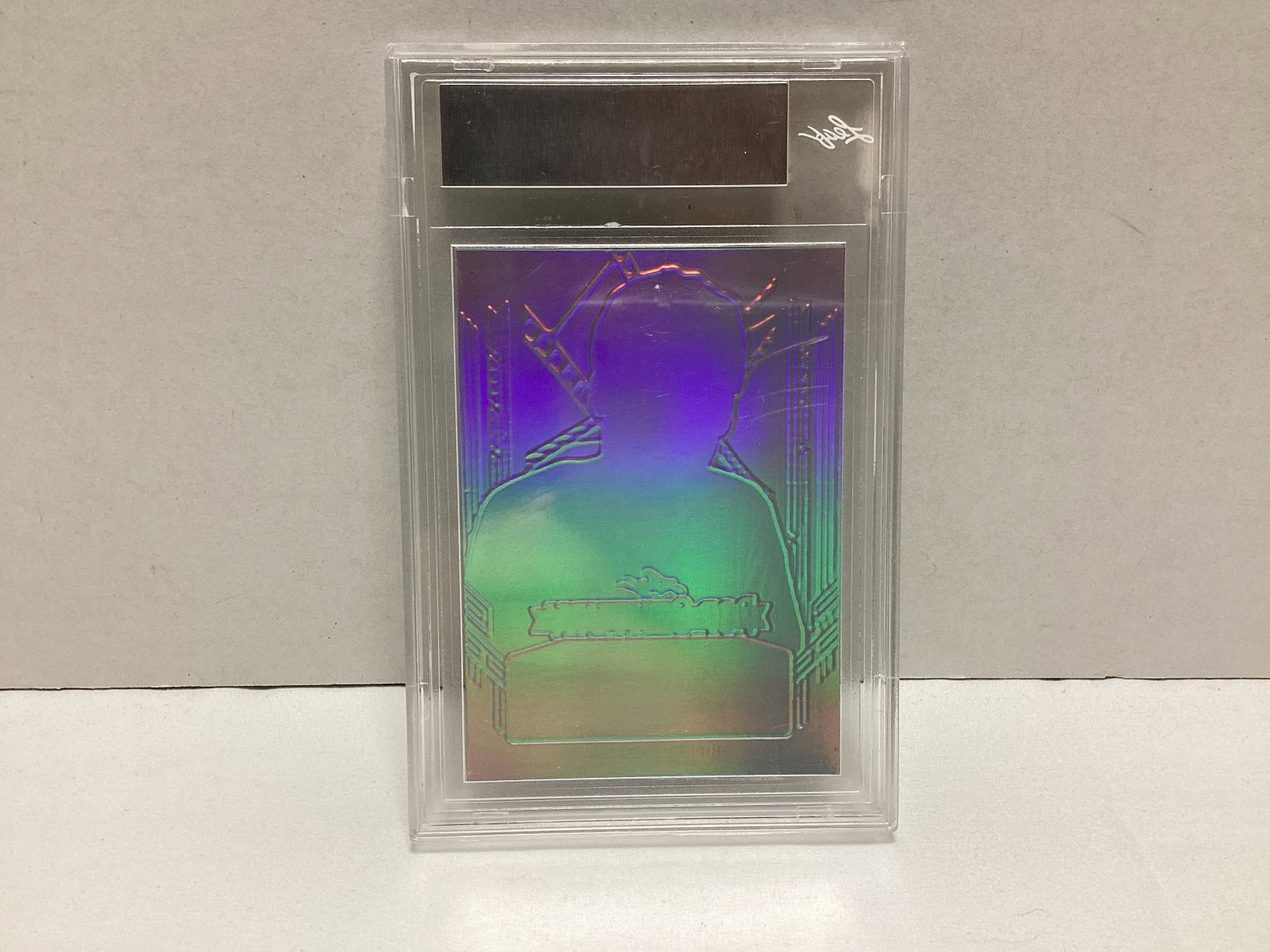 2021 Michael Keaton Leaf Metal Pop Century Pre Production Proof Trading Card - 4