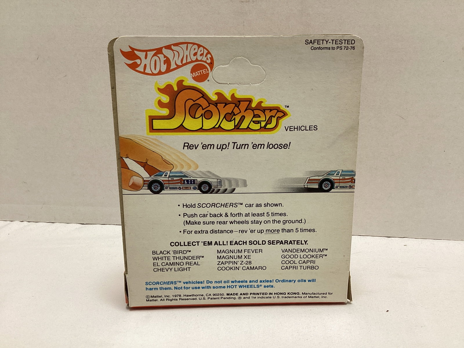 Hot Wheels Scorchers Cookin Camaro Diecast - 4