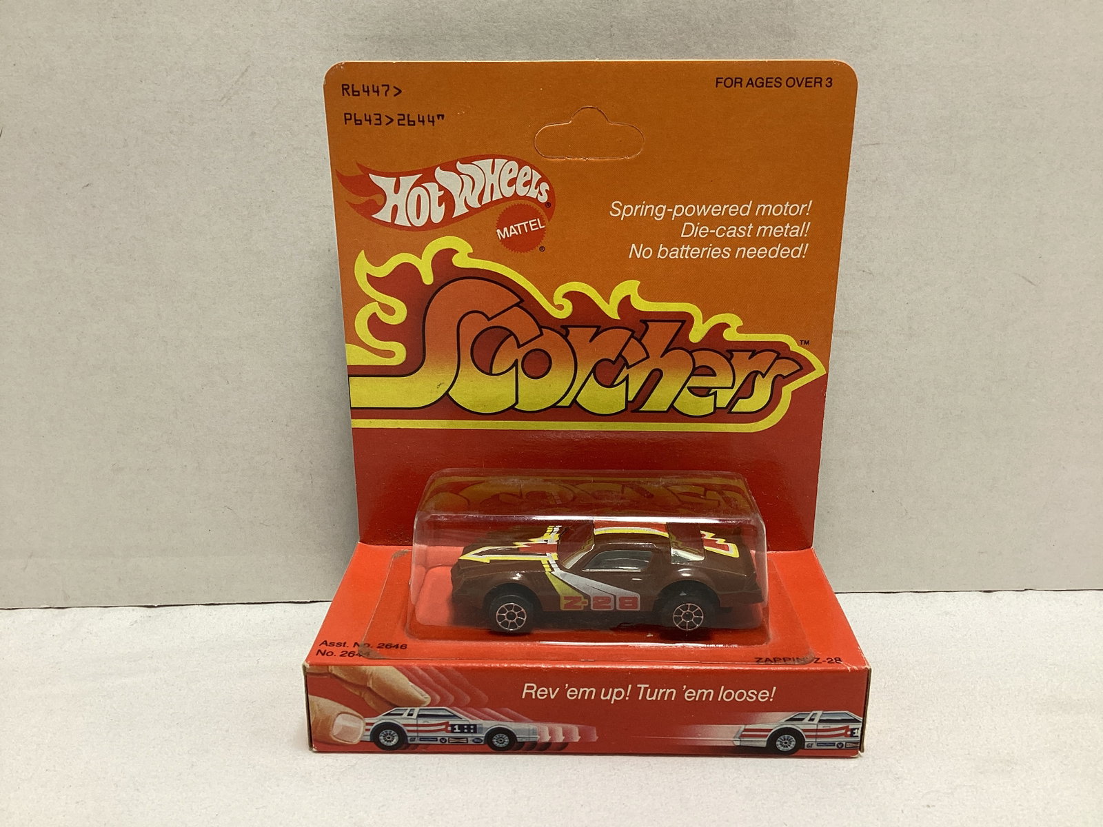 Hot Wheels Scorchers Zappin Z-28 Diecast: .