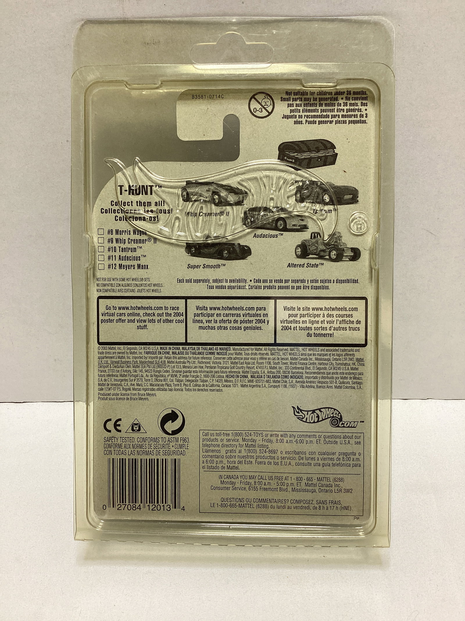 Hot Wheels T-Hunt Meyers Manx Diecast - 3