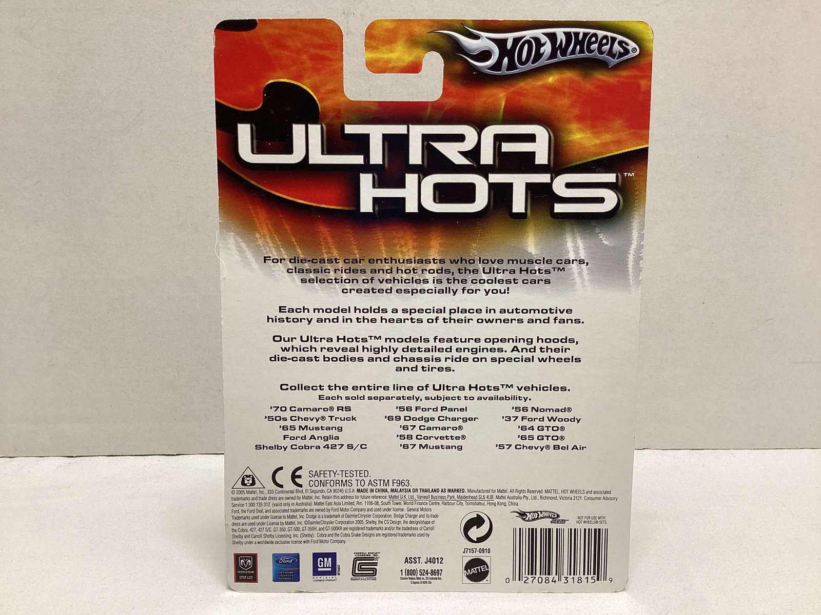 Hot Wheels Ultra Hots 1967 Chevrolet Camaro Diecast - 3