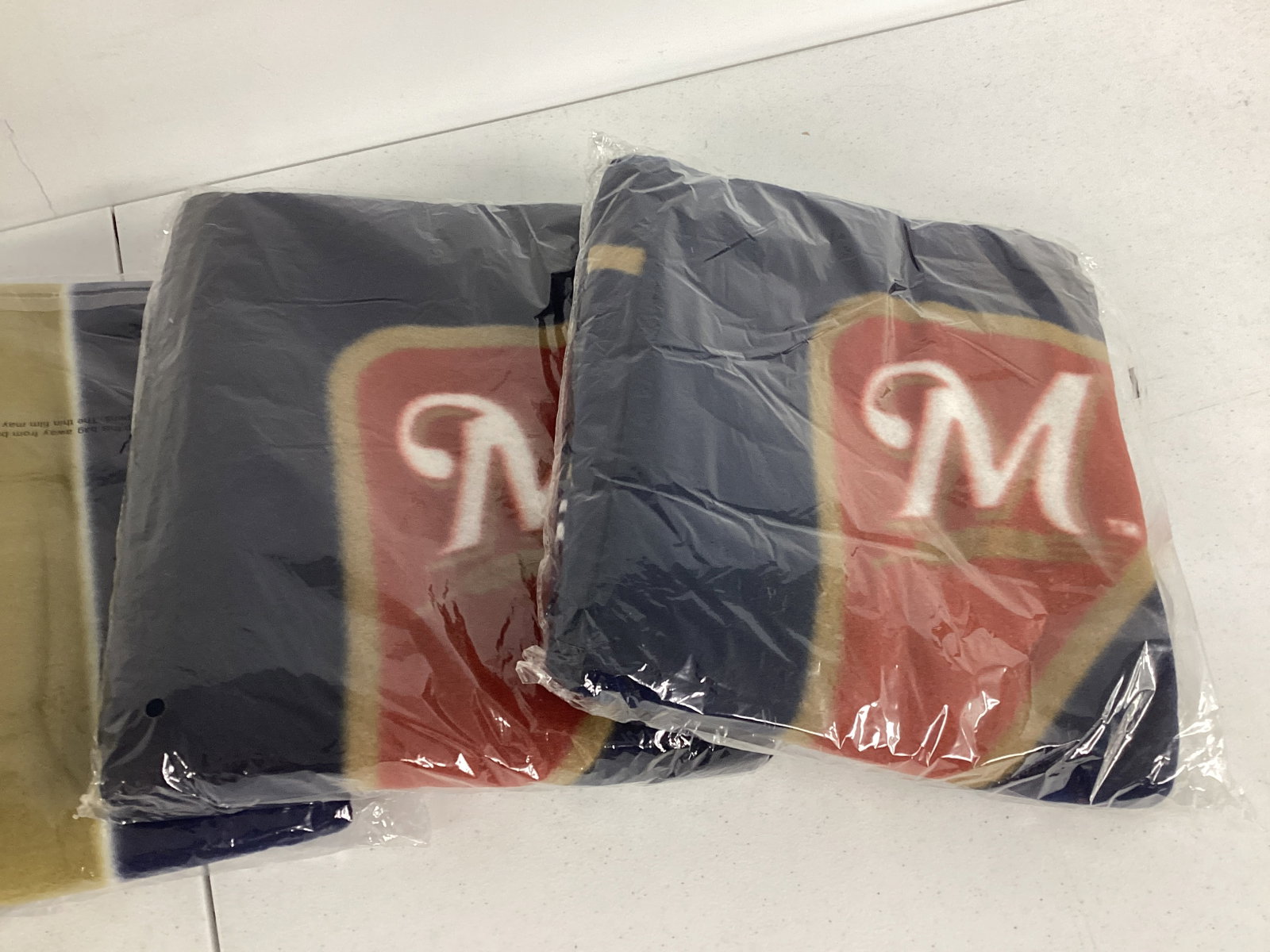 Four Milwaukee Brewers Baseball Blankets - 2