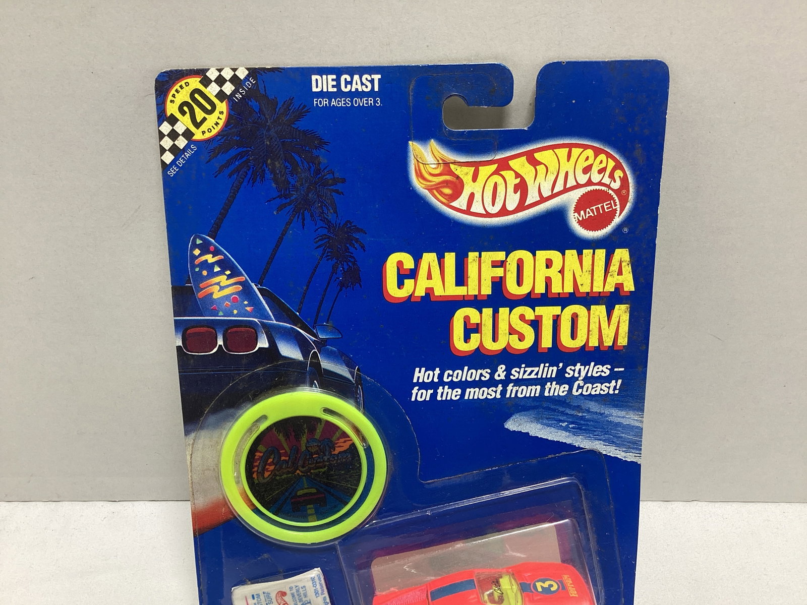 Hot Wheels California Custom Ferrari Diecast - 2