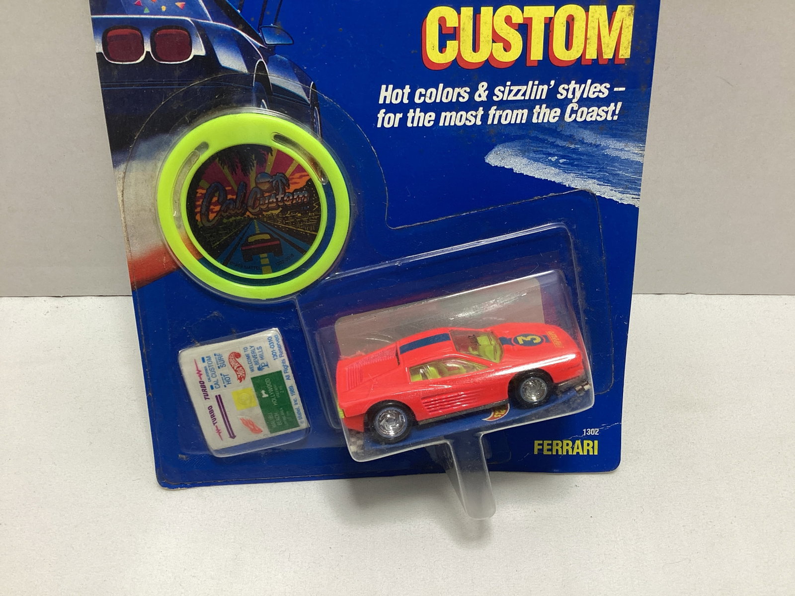 Hot Wheels California Custom Ferrari Diecast - 3