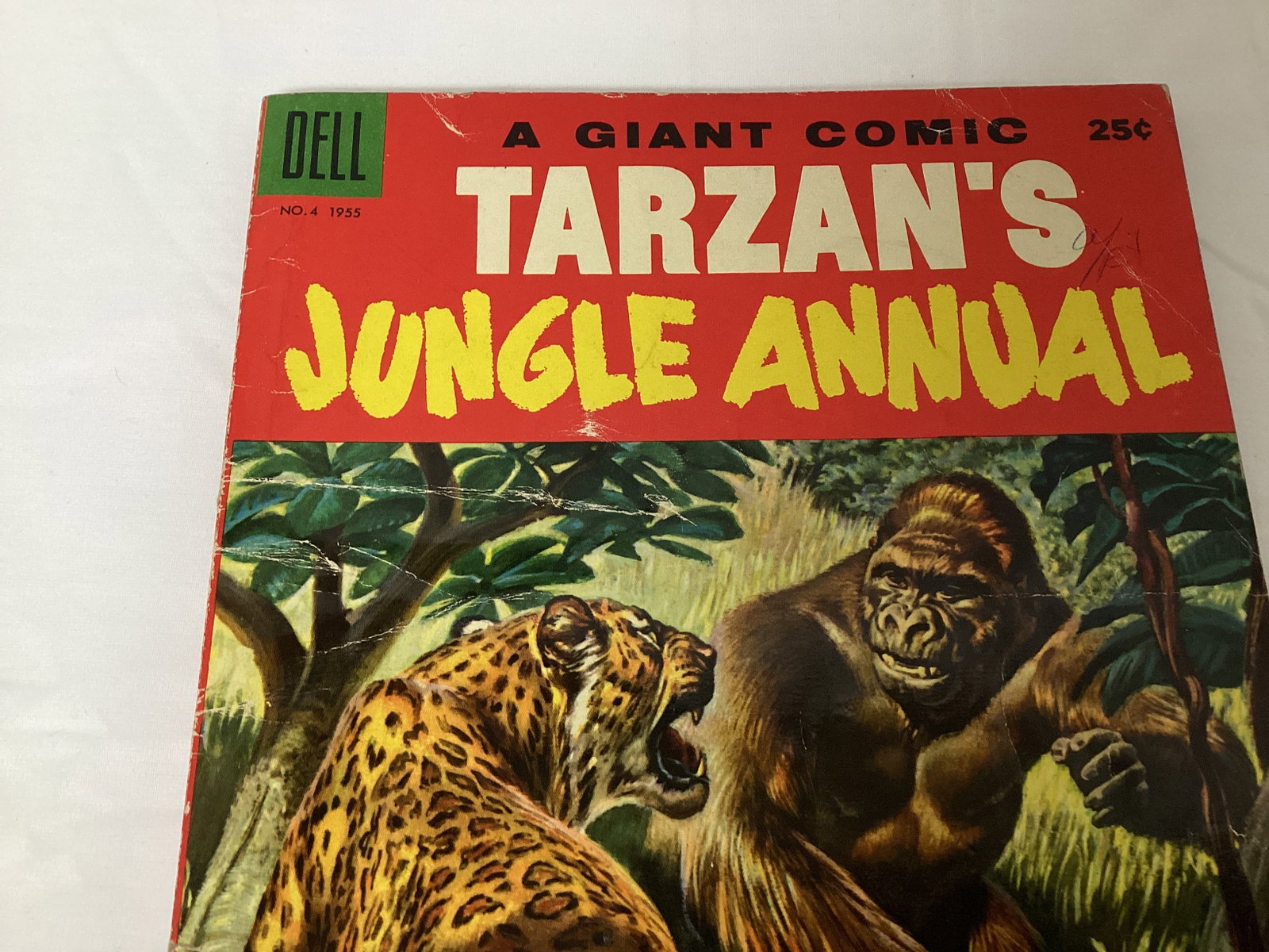 Tarzan's Jungle Annual 4 Dell Giant Comic Book - 2