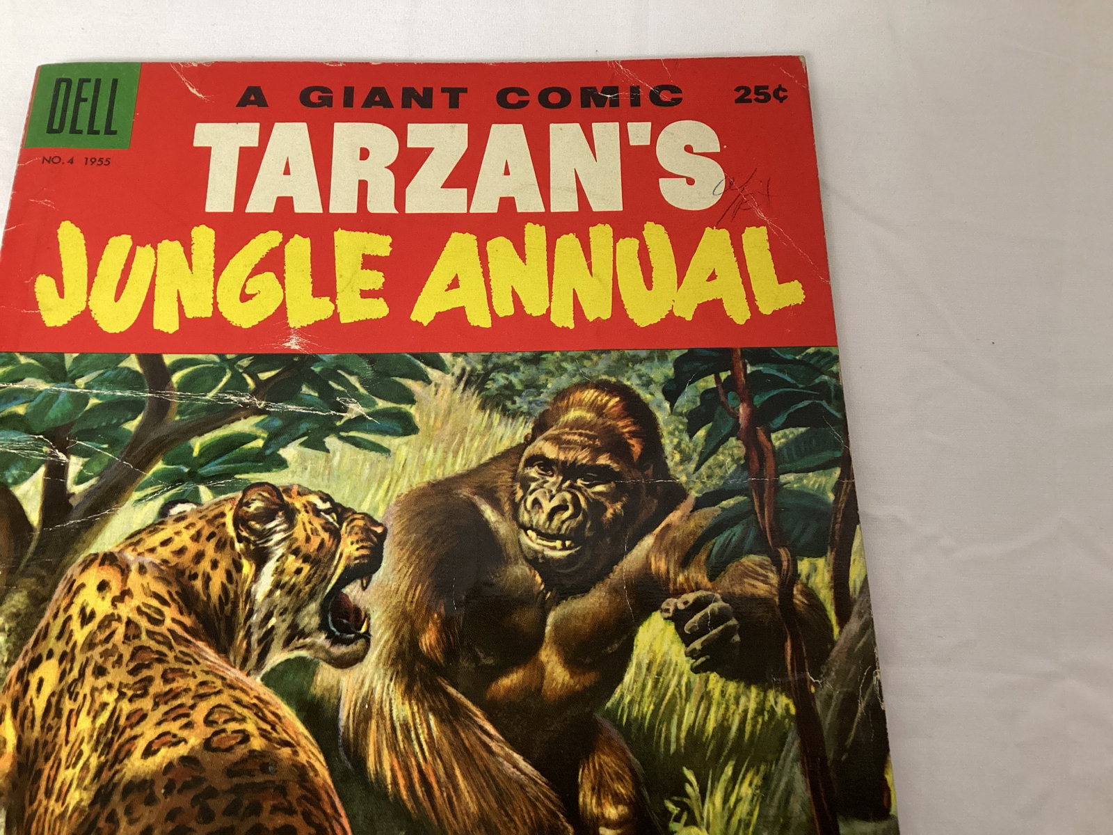 Tarzan's Jungle Annual 4 Dell Giant Comic Book - 3