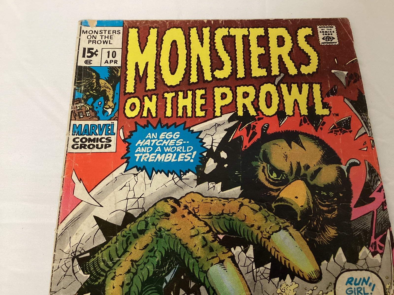Monsters on the Prowl 10 Marvel Comic Book - 2
