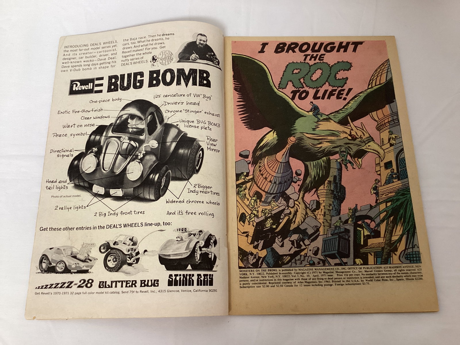 Monsters on the Prowl 10 Marvel Comic Book - 6