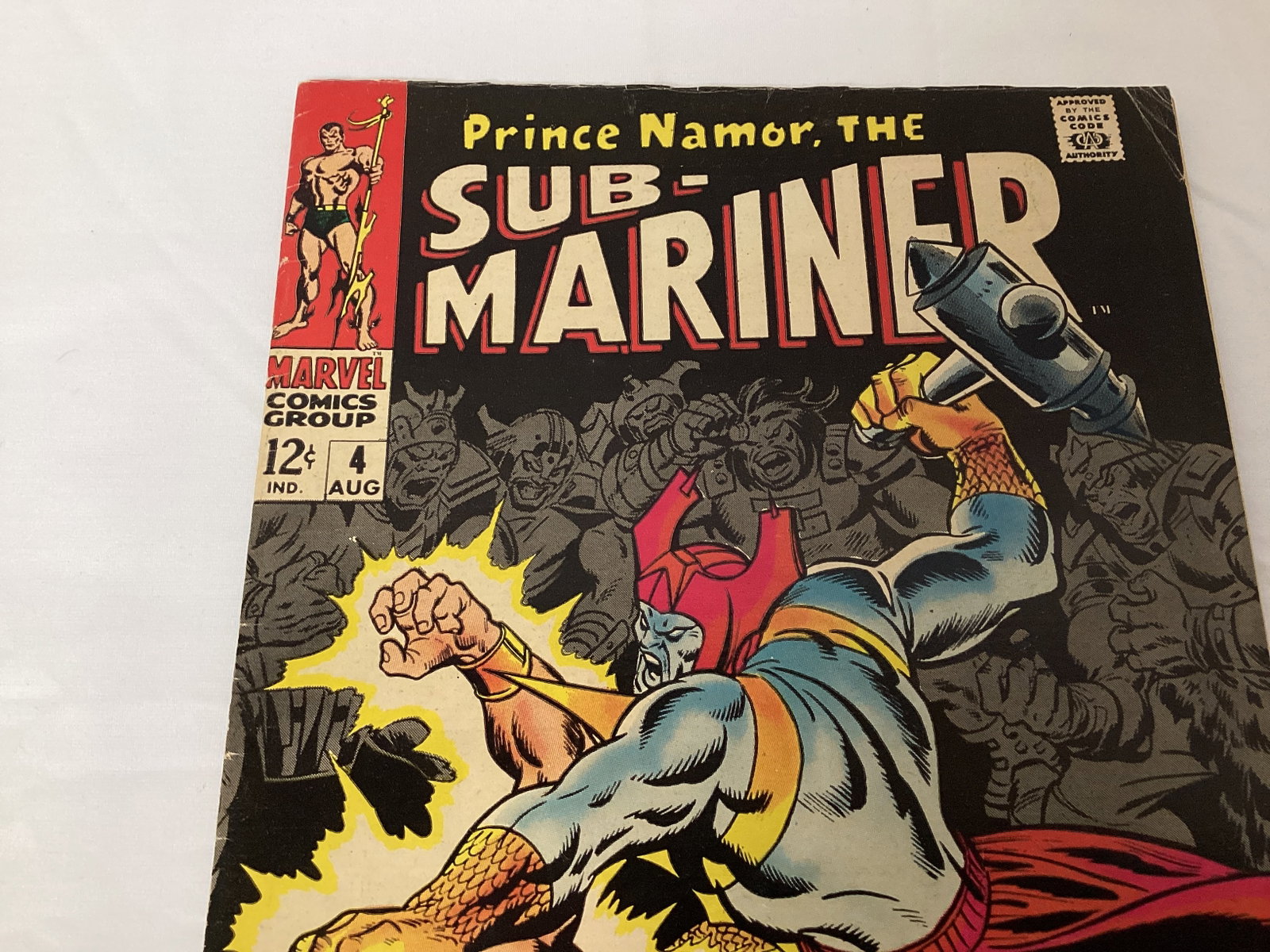 Prince Namor the Sub-Mariner 4 Marvel Comic Book - 2