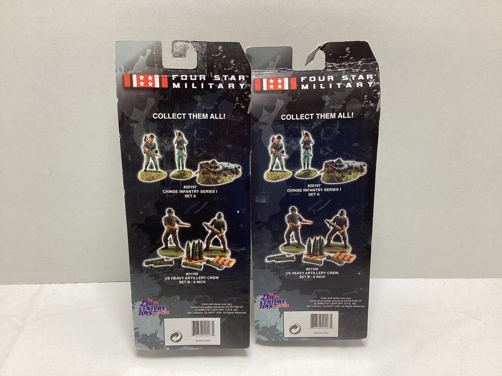 21st Century Toys Four Star Military Artillery Crew Sets - 4
