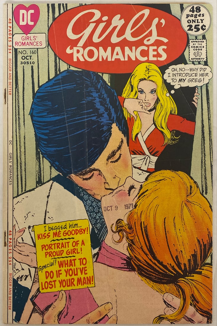 Girl's Romances 160 DC Comic Book (1 of 8)