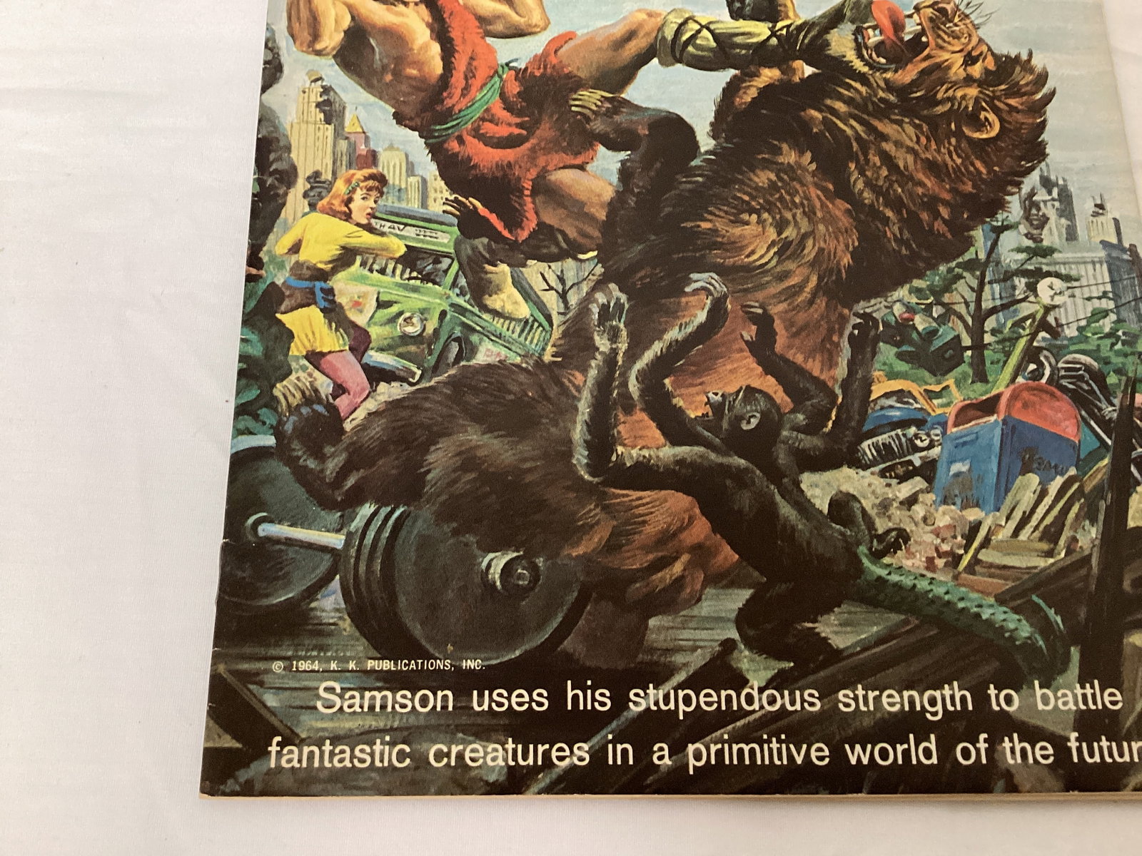 Mighty Samson 1 Gold Key Comic Book - 4
