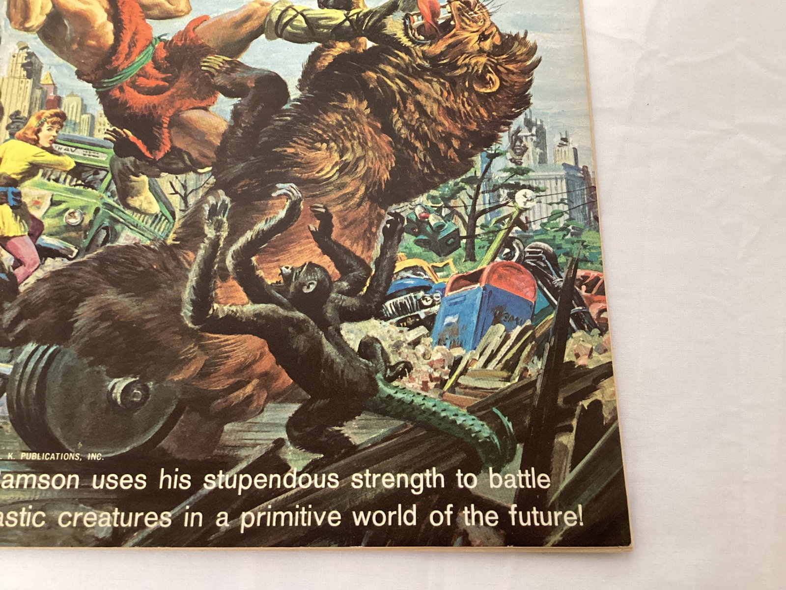 Mighty Samson 1 Gold Key Comic Book - 5
