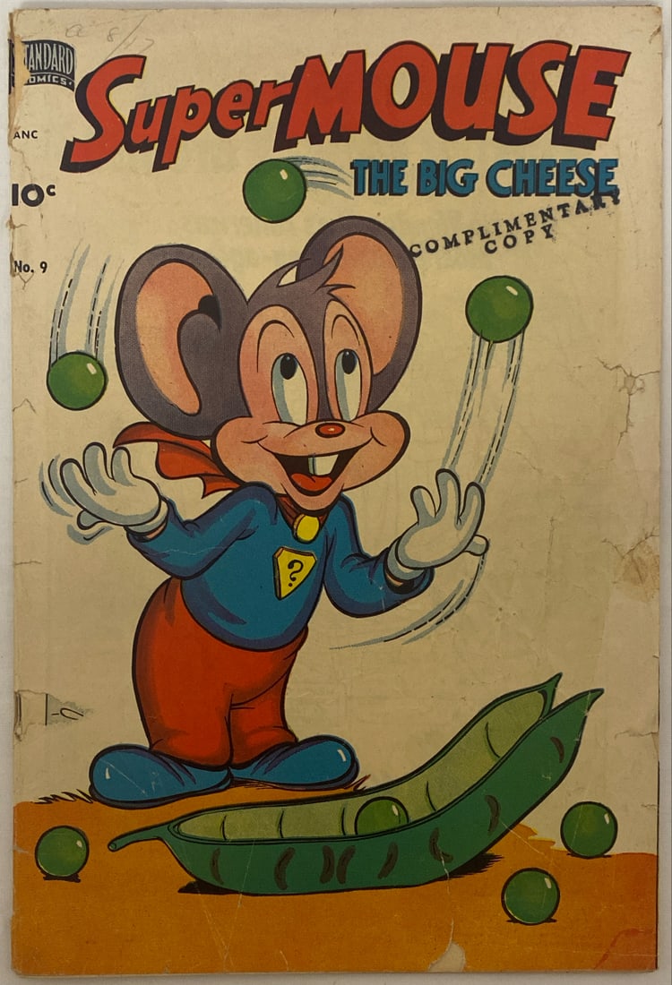 Super Mouse The Big Cheese 9 Standard Comic Book (1 of 8)